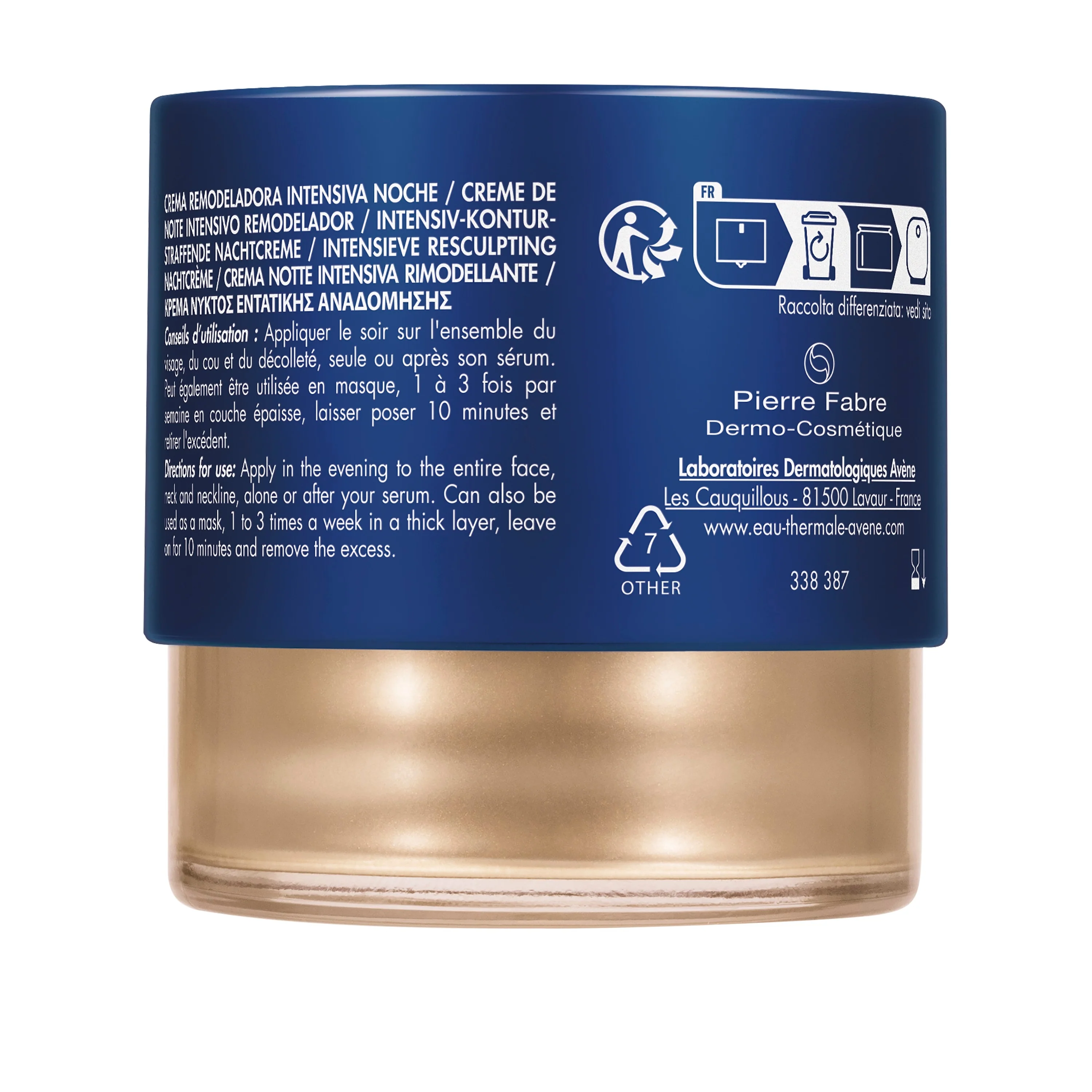 DermAbsolu Crema Notte Intensiva Rimodellante - Tratt.globale viso notte , Tratt.viso notte antirughe