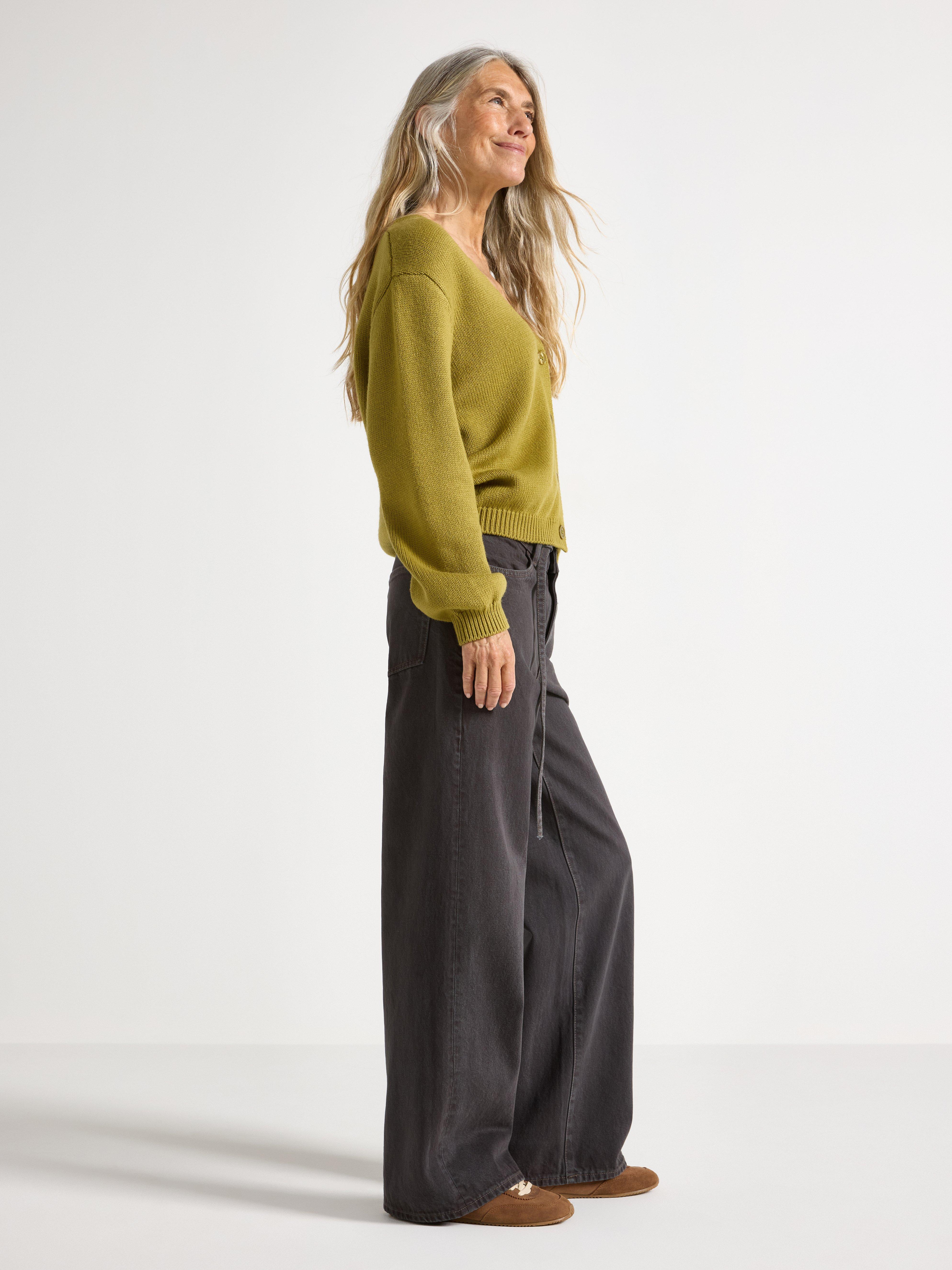 WIDE Peggy  jeans med medelhög midja grey