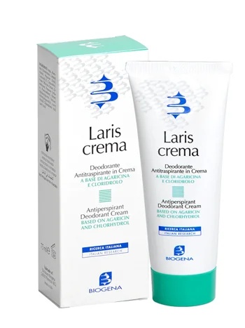 Crema antitranspirante BIOGENA Laris 75 ml contra los olores desagradables