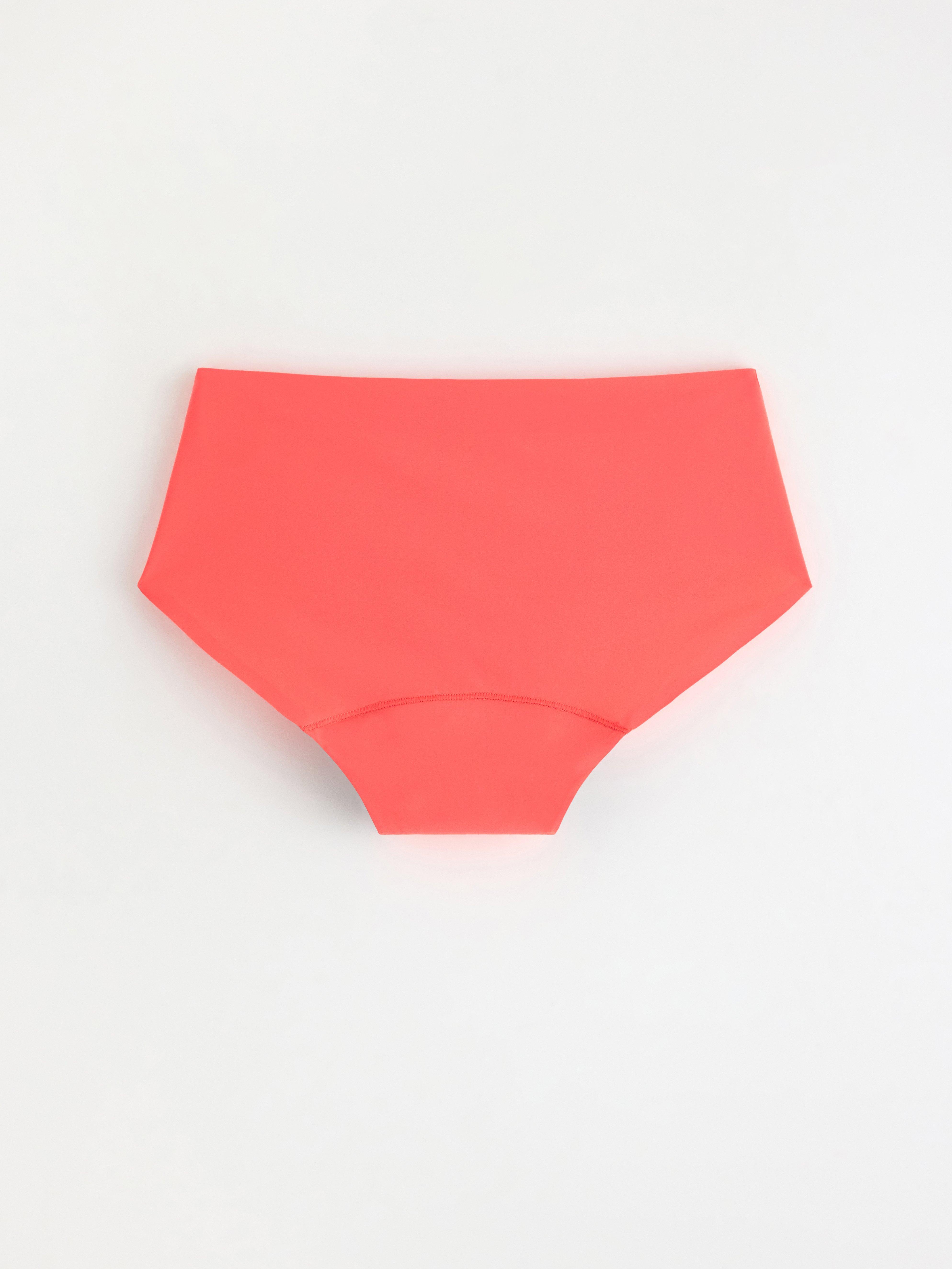 Vysoce absorpční menstruační kalíšek – obepínající boky – Female Engineering Strong Coral