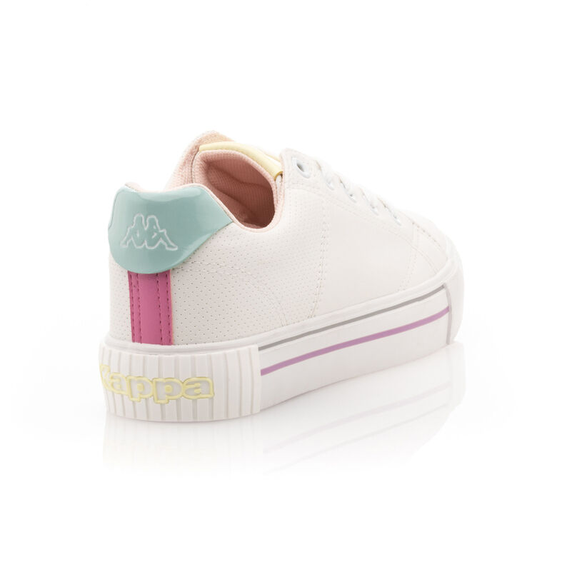 Καλάθια / sneakers Fille Blanc