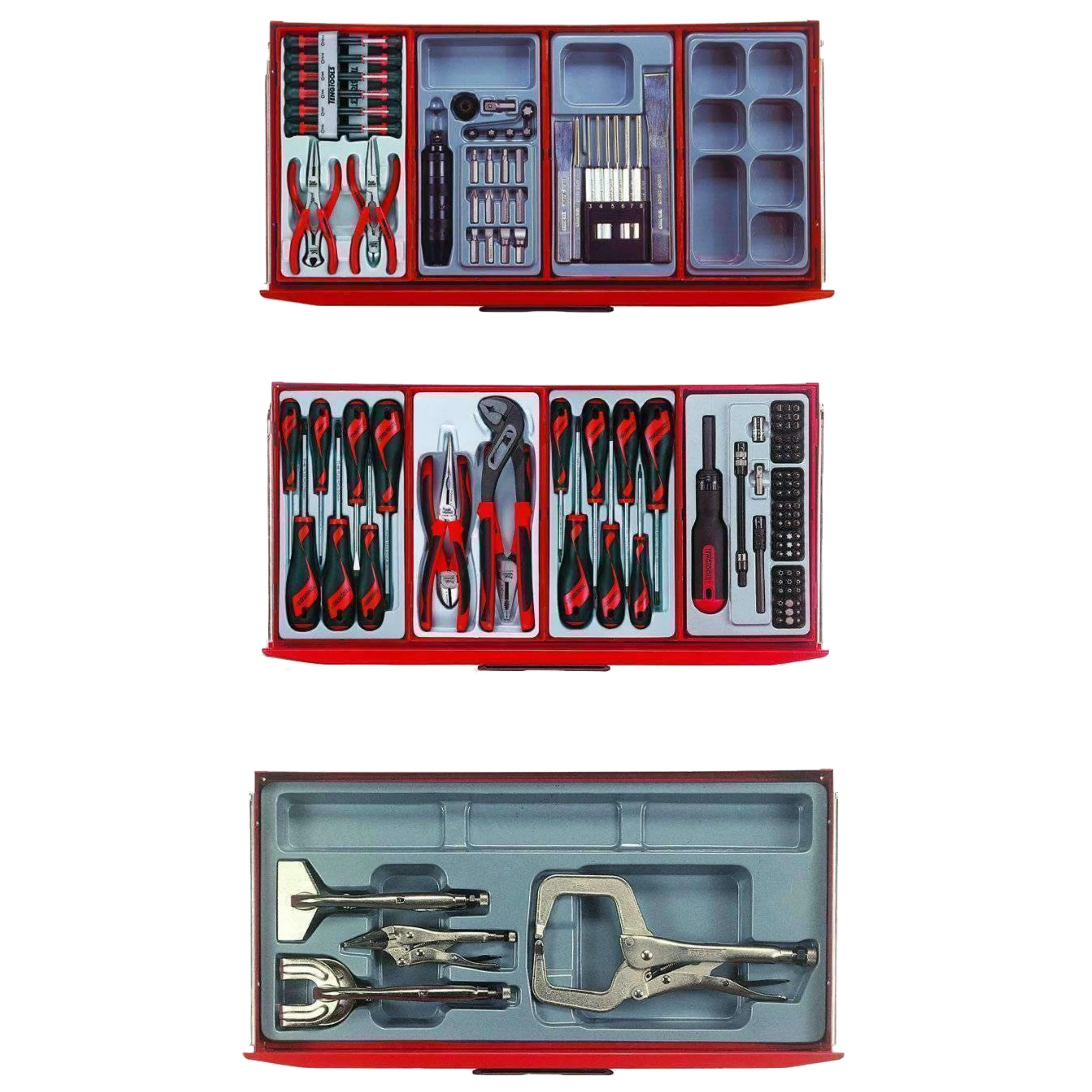 Teng Tools 715-teiliges Mega Master Hybrid-Handwerkzeugset - TCMM715N