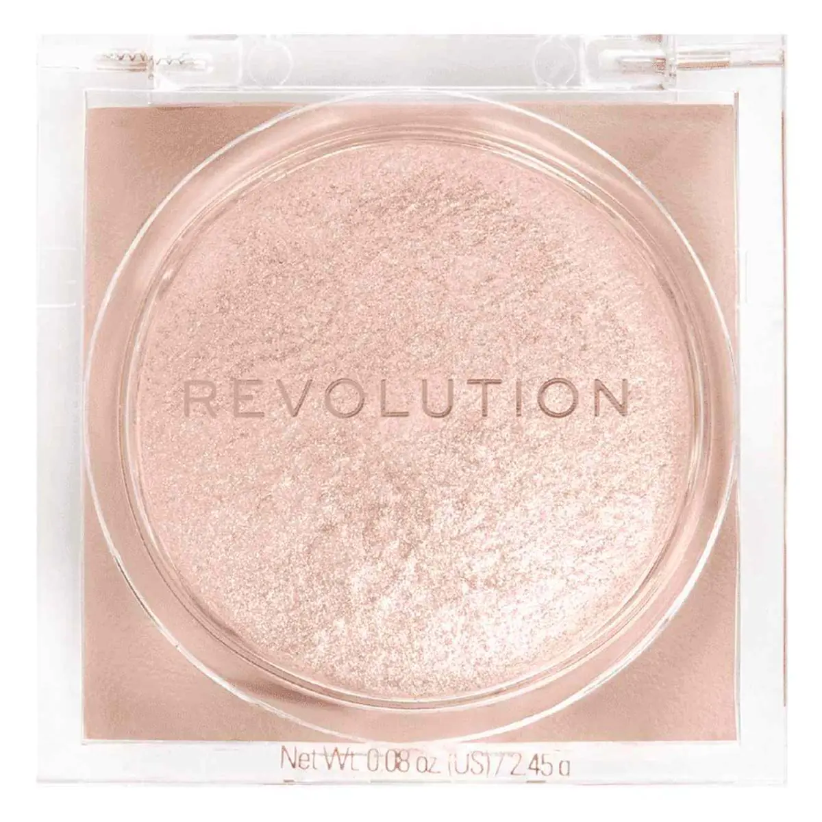MAKEUP REVOLUTION Beam Bright Highlighter Rozświetlacz Rose Lustre 2,5g