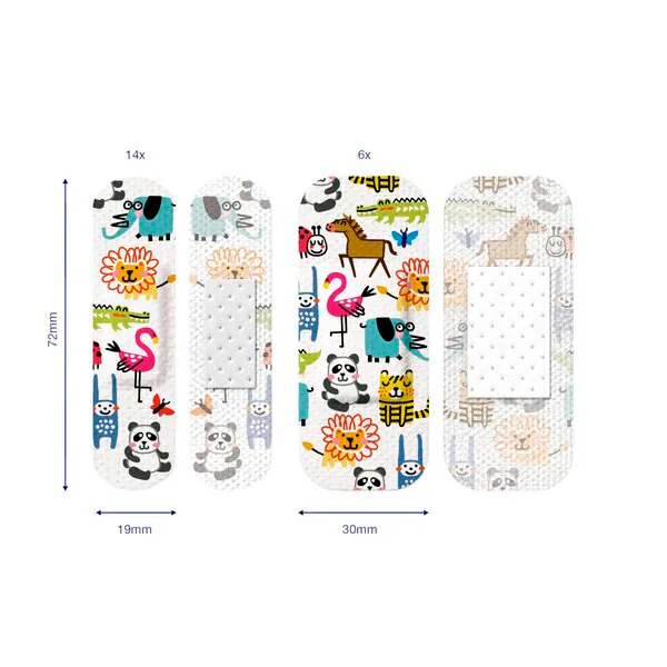 Hansaplast Sensitive Kids Pleisterstrips<br>Medisch hulpmiddel - 20 stuks