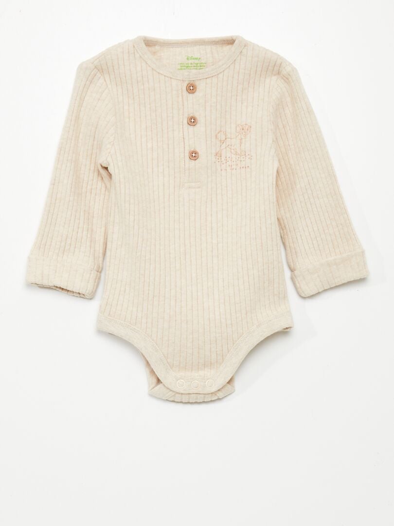 3-delige Disney-set bestaande uit een sweatshirt, broek en pet - BEIGE