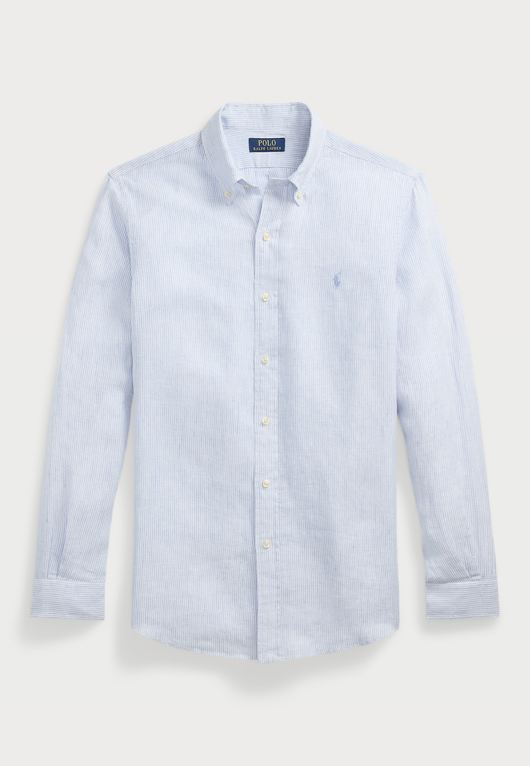 Polo Ralph Lauren PIKADE VARRUKATEGA SÄRK - Särk - sinine/valge