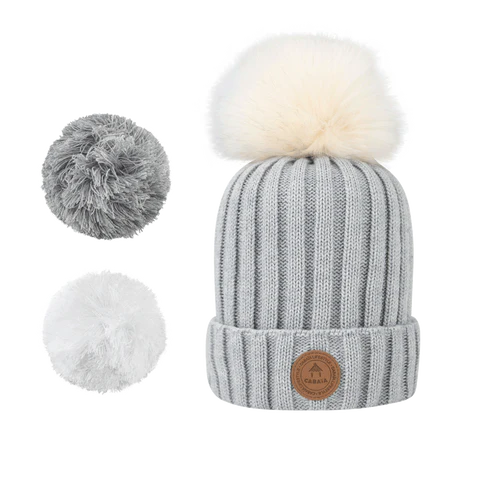 Cabaia Kir Royal Gris clair - Polaire gris