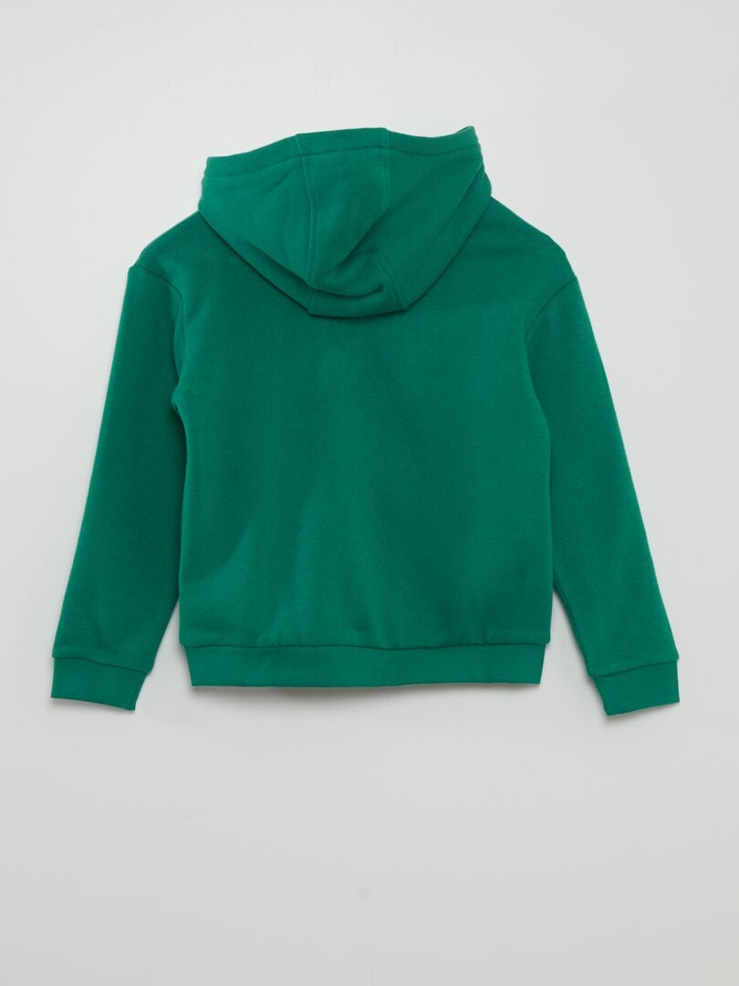 Sudadera con cremallera - VERDE