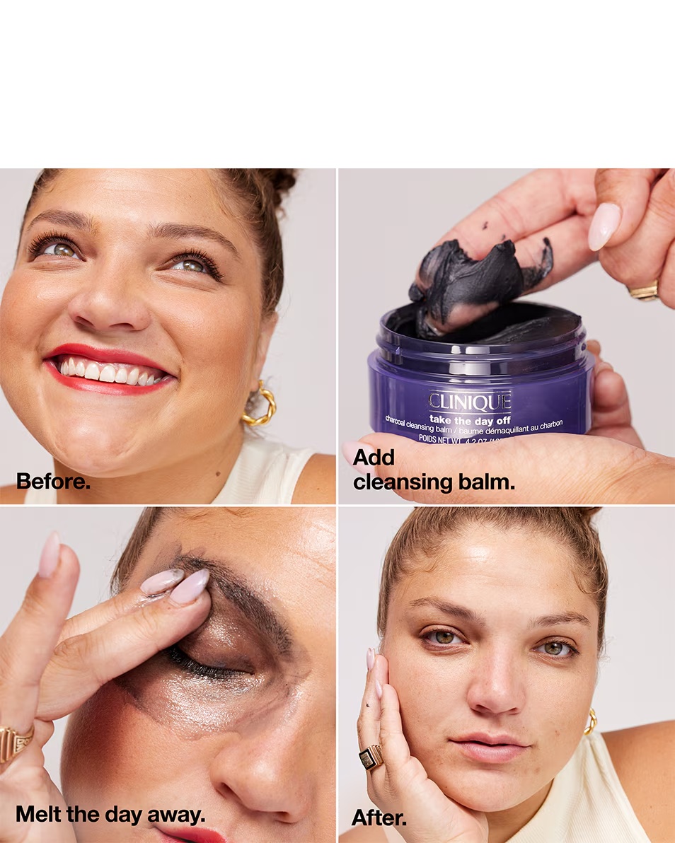 CLINIQUE Take The Day Off™ Charcoal Cleansing Balm ΝΤΕΜΑΚΙΓΙΑΖ ΠΡΟΣΩΠΟΥ & ΜΑΤΙΩΝ - ΜΙΚΤΟ ΕΩΣ ΛΙΠΑΡΟ ΔΕΡΜΑ