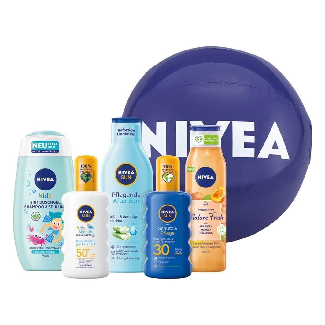 NIVEA сет за заштиту од сунца NIVEA Family Fun - 1 комад