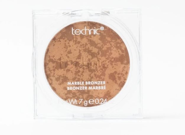 Letný mramorový bronzer Bronzery na tvár