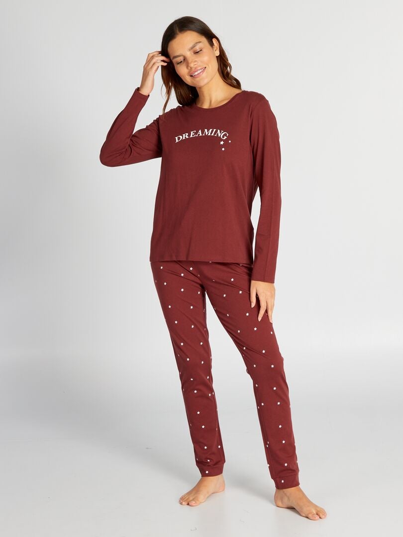 Conjunto de camiseta - 2 piezas - ROJO