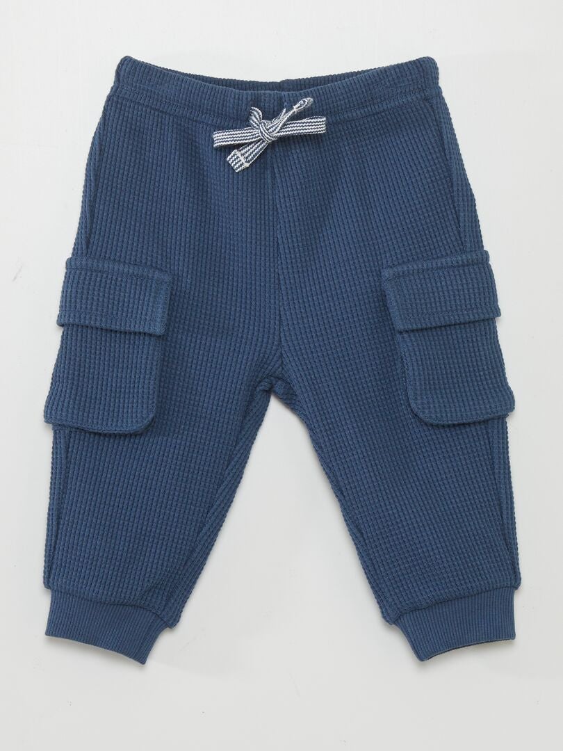 Calças de Moletom Honeycomb - AZUL
