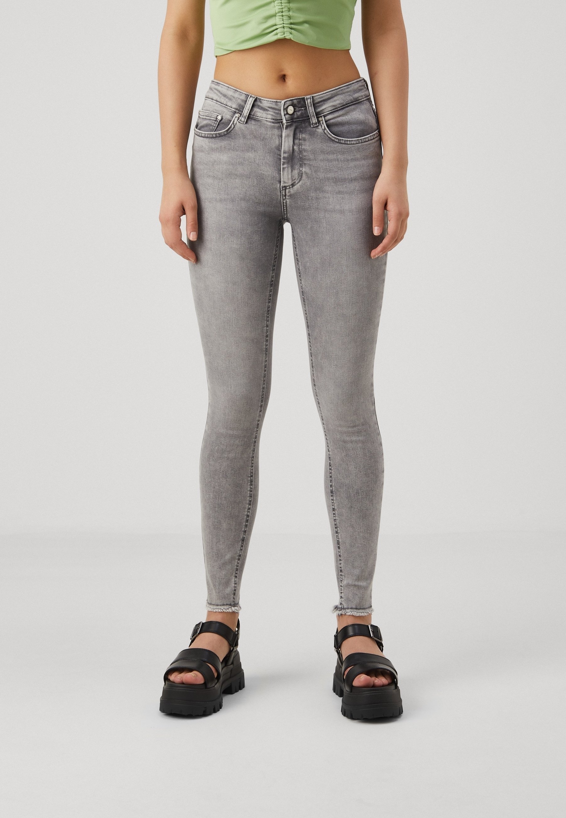 ONLY Skinny-Farkut - denim-harmaa