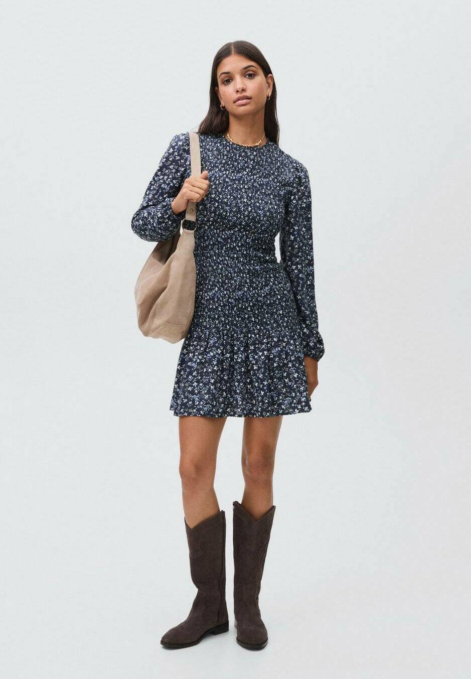 Mango Kids TEEN - Robe de jour - bleu roi