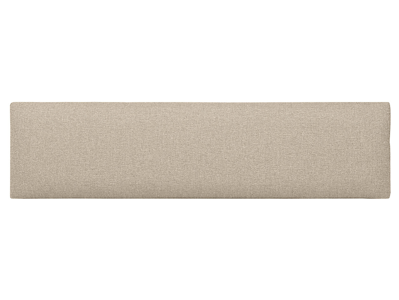 Panel tapicerowany prostokątny 60x15 cm beżowy