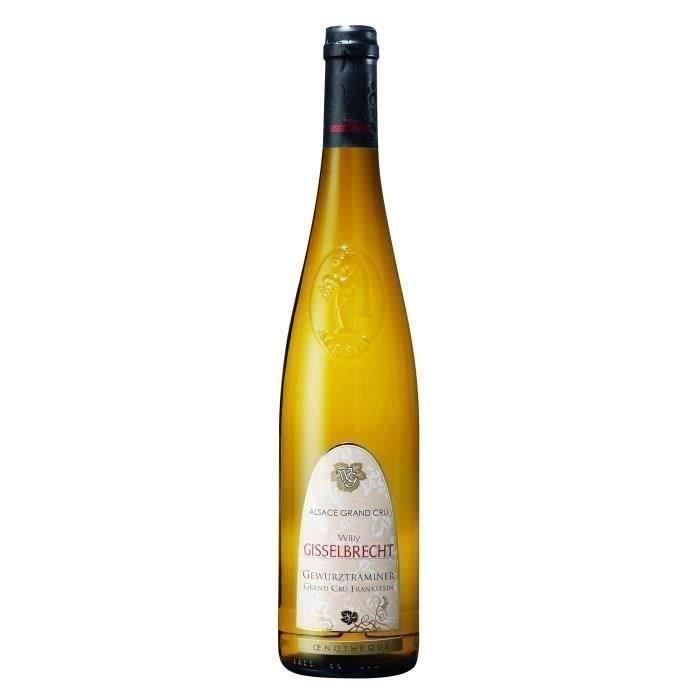 Gisselbrecht 2021 Gewürztraminer Grand Cru Frankstein - Vino blanco de Alsacia