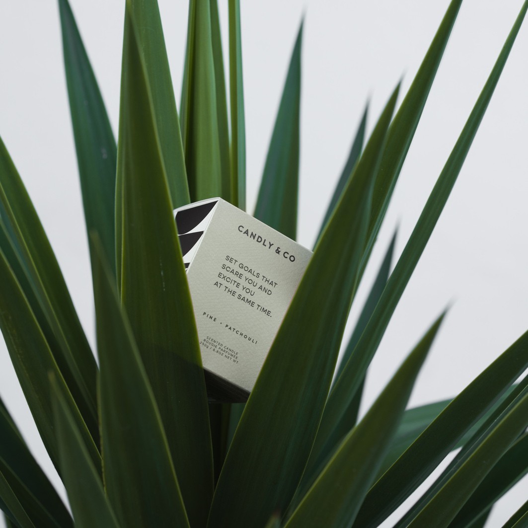 Candly&Co Bougie No.4 Set goals that scare you and excite you at the same time