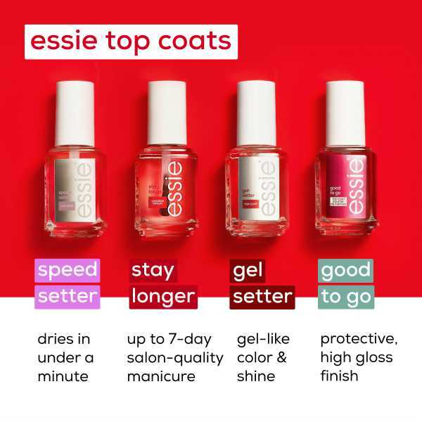 Essie Care Stay Longer Premium Longwear Top Coat