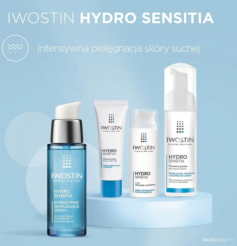 Iwostin Hydro Sensitia Intensywnie Nawilżające serum