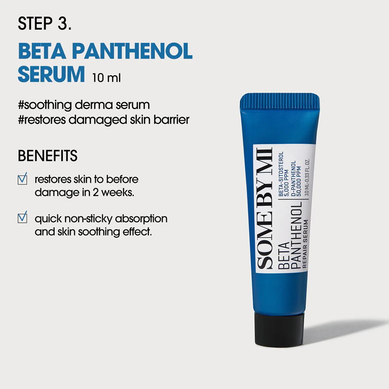 Some By Mi Beta Panthenol Repair Starter Kit zur Beruhigung und Stärkung empfindlicher Haut