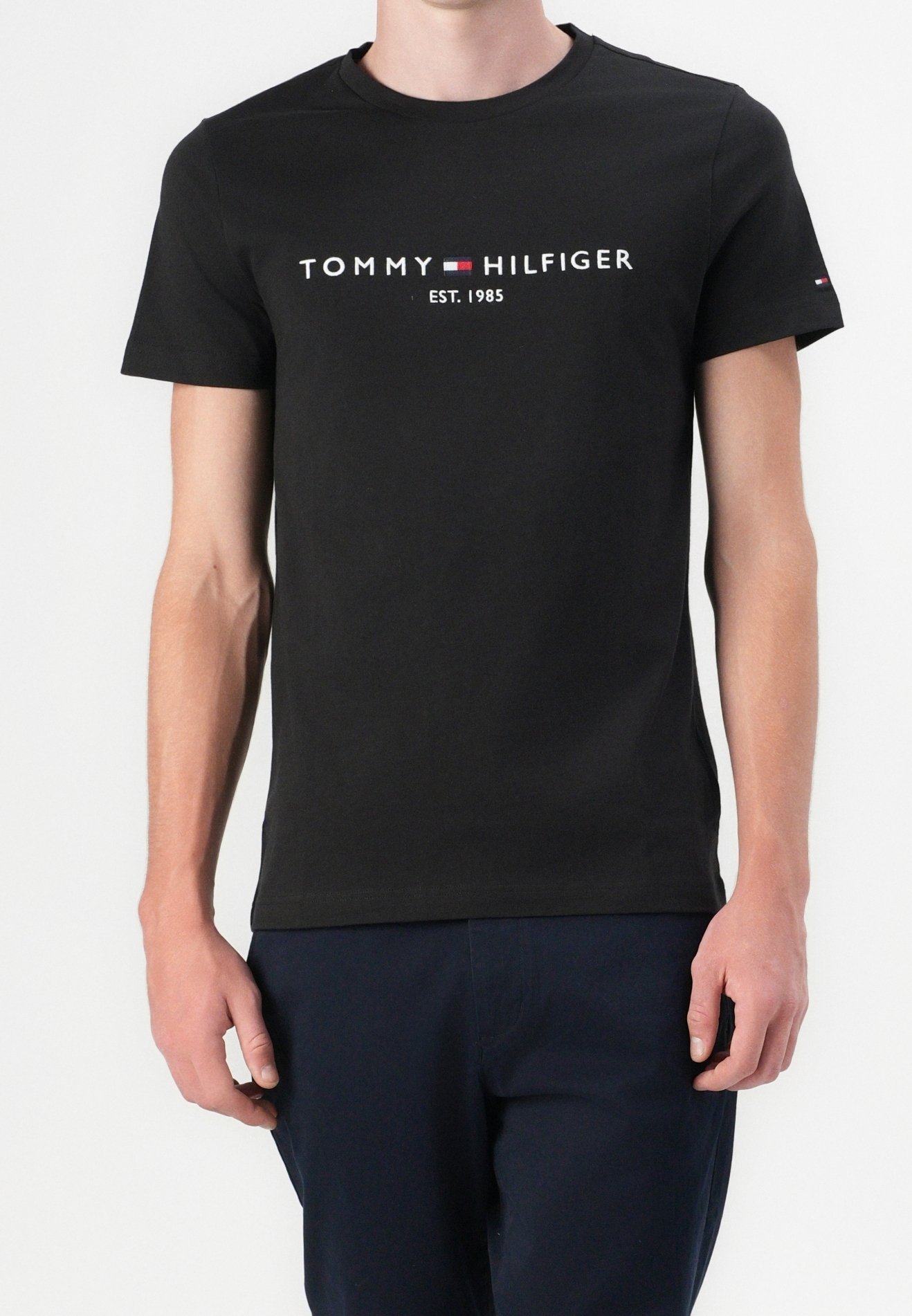 T-shirt imprimé Tommy Hilfiger - noir