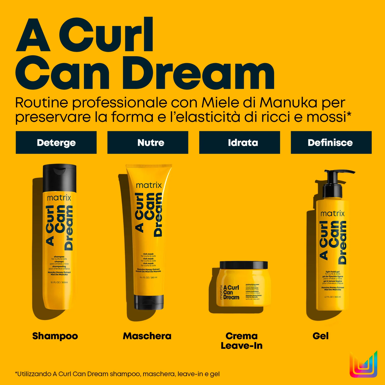 Total Results A Curl Can Dream Rich Mask - Maschera Idratante Capelli