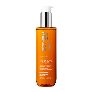 Biotherm Biosource Total Renew Oil Self-Moussante -puhdistusöljyvaahto saasteita vastaan 200 ml 200 ml