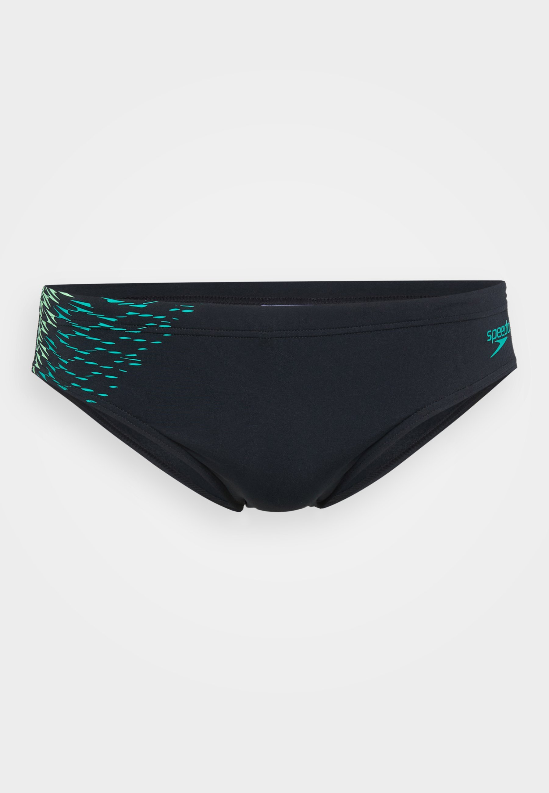 Speedo END TECH PANEL - Plavky - black/turquoise gem