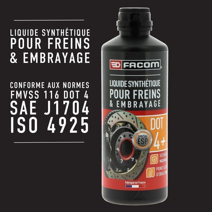 Líquido de frenos DOT4+ - FACOM - 500 ml
