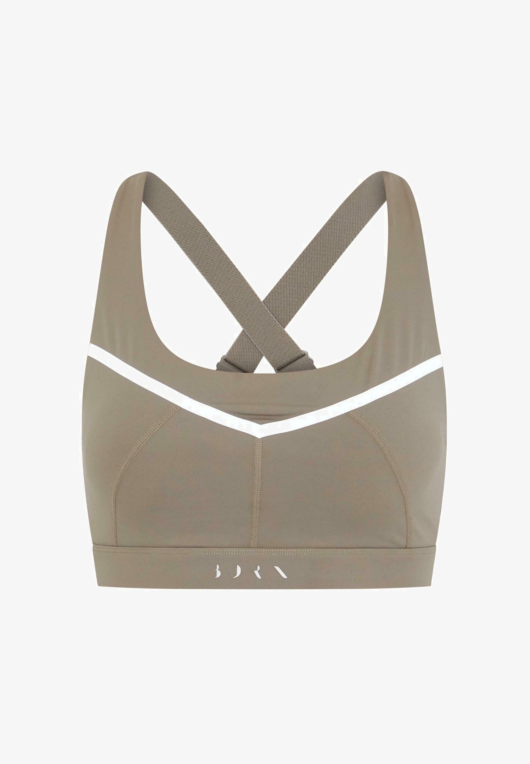 Soutien-gorge de sport Born Living Yoga à maintien moyen - beige