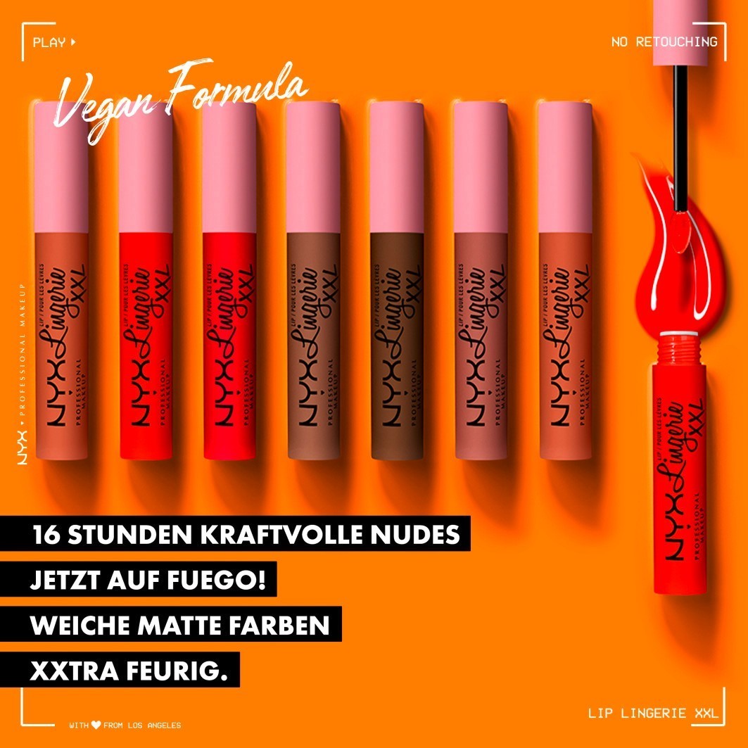 NYX Professional Makeup rúž Lip Lingerie XXL - 4 ml