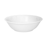 Salaterka okrągła 23 cm Fryderyka Biała C001