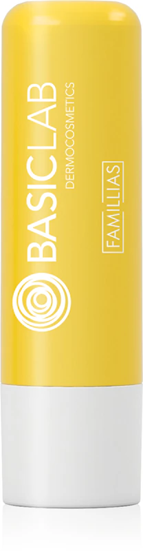 Bálsamo Labial Hidratante Famillias da BasicLab Dermocosmetics