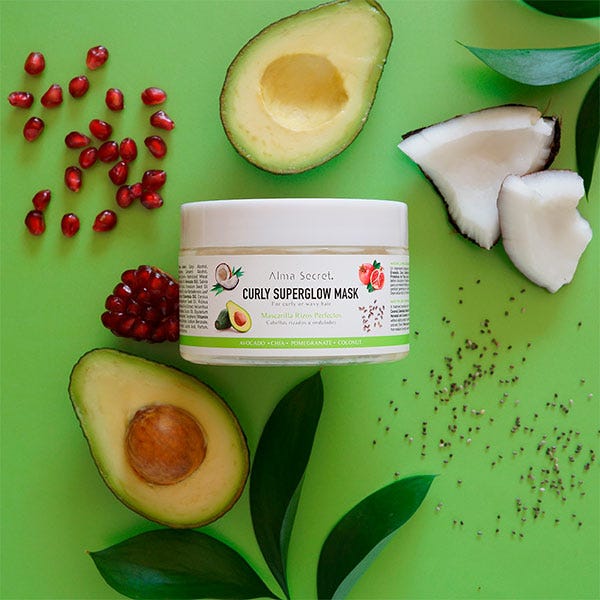 Lockigt Superglow-mask | 250 ml