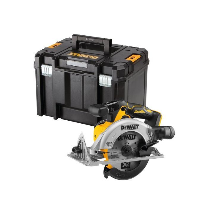 Serra circular DEWALT XR 165mm 18V + estojo Tstak - DCS565NT-XJ