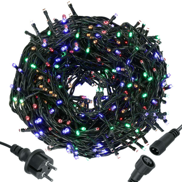Lampki choinkowe 500 LED 41,5 m multikolor  flash zewnętrzne
