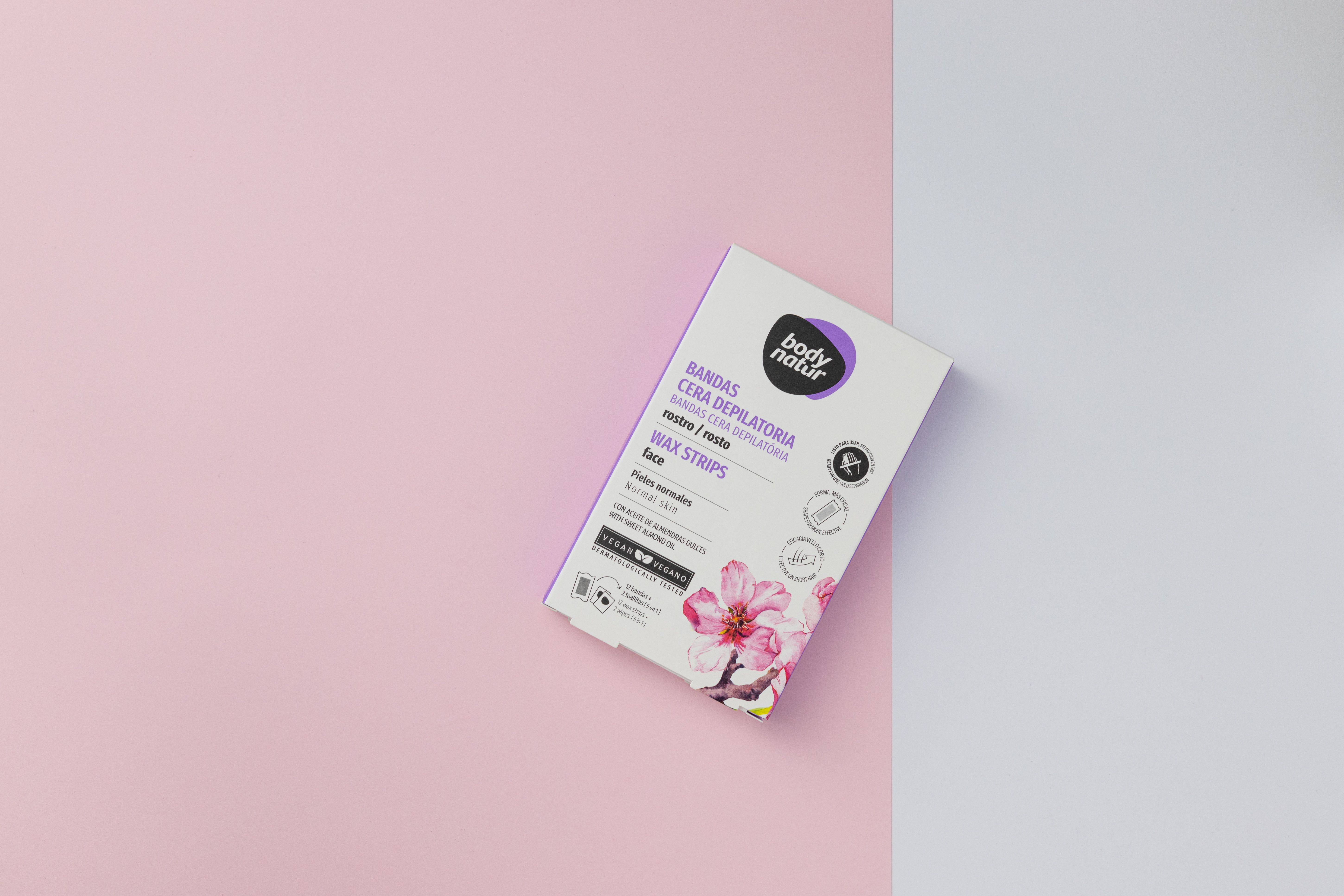 Trakovi za obraz za normalno kožo Trakovi za odstranjevanje dlak