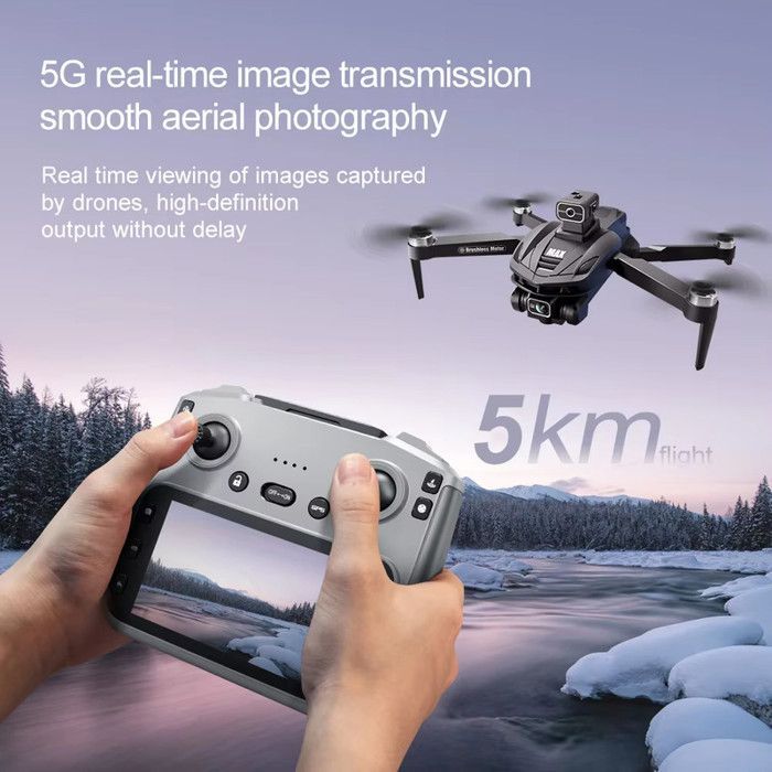 GPS Drone 8K Professional HD Camera 5G WIFI FPV 360° RC Quadcopter Large Screen Brushless Obstacle Avoidance