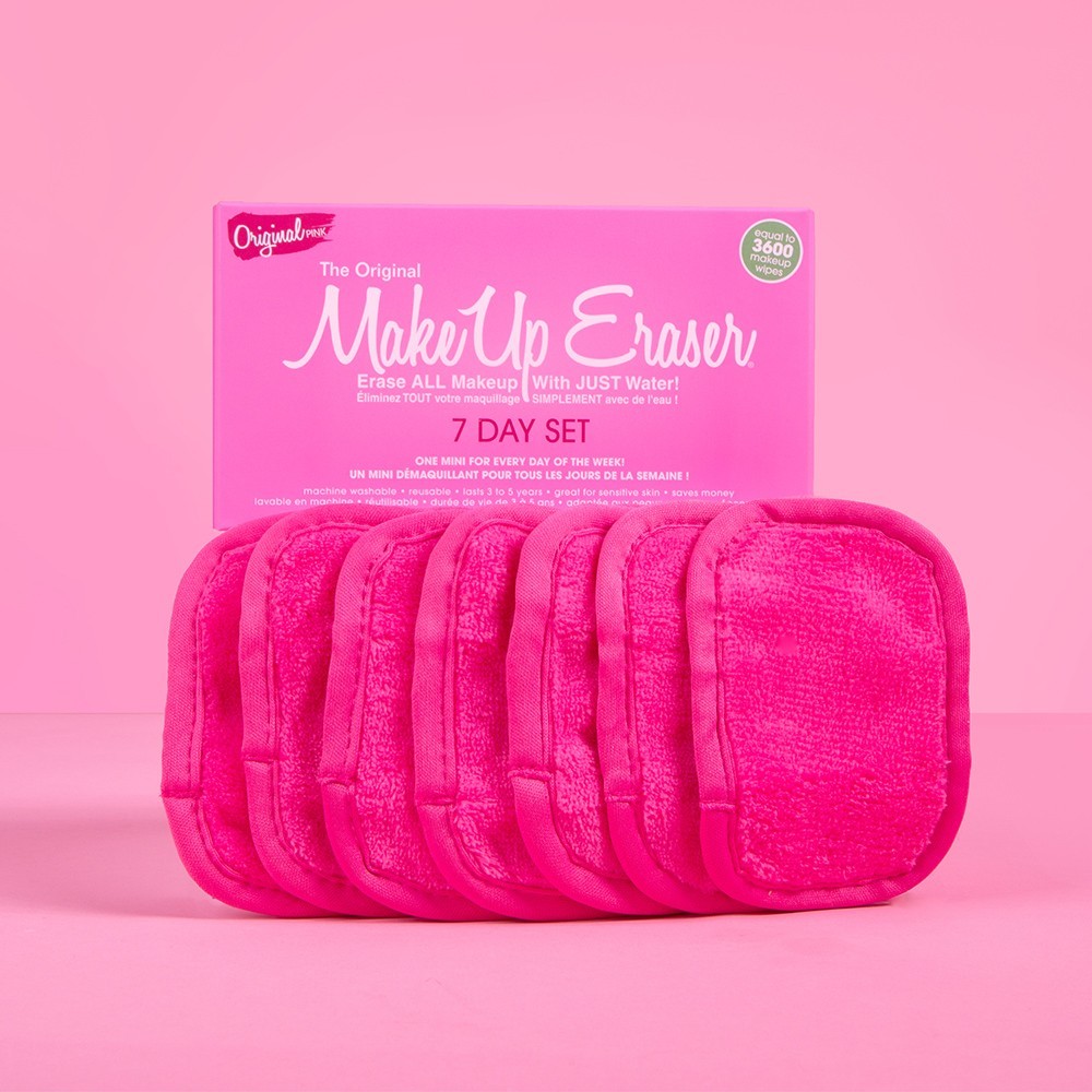MakeUp Eraser Set de 7 jours Original Pink
