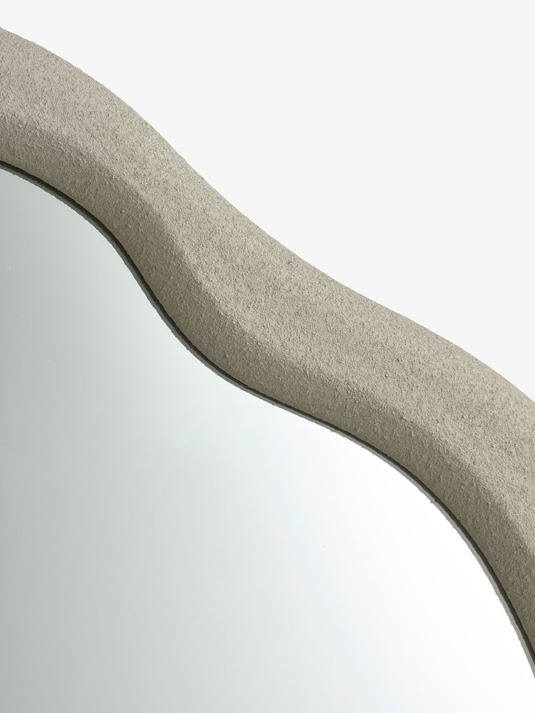 ОНСИЛД ОНСИЛД огледало 44x60 органског облика светло песак
