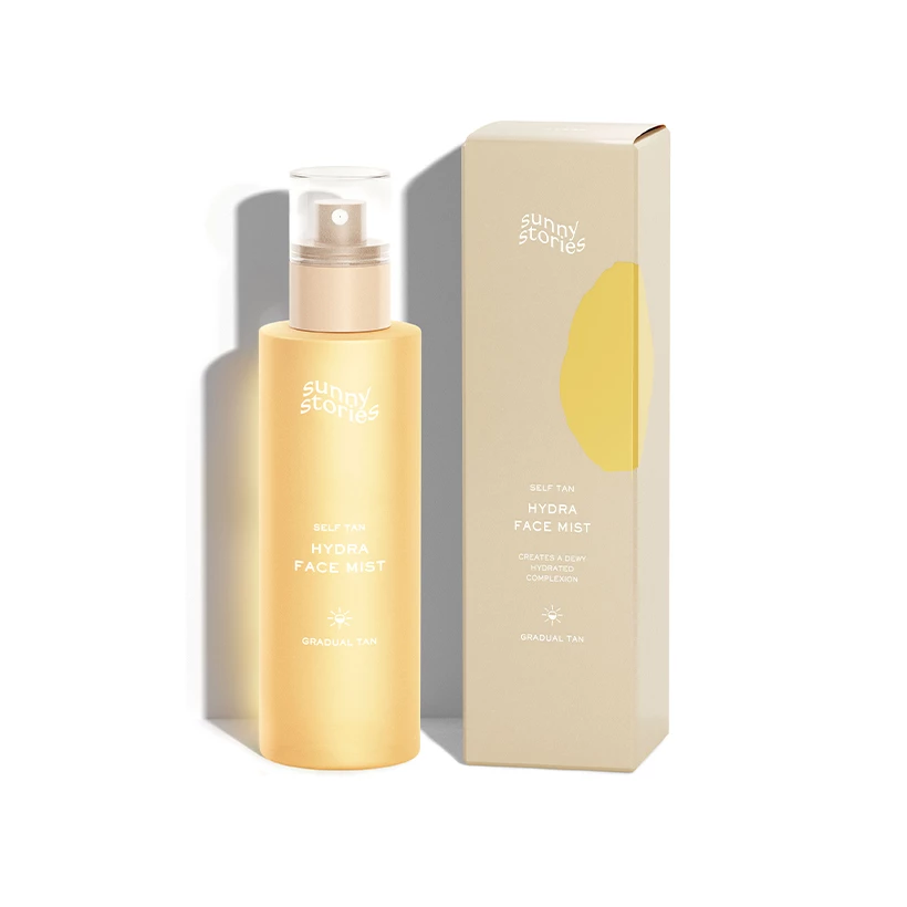 Spray autobronzant hidratant pentru față, bronzare graduală 100 ml - Sunny Stories
