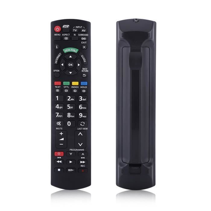 Mando a distancia - PANASONIC - N2QAYB000350 - Compatible con varios modelos - Negro - Sencillo