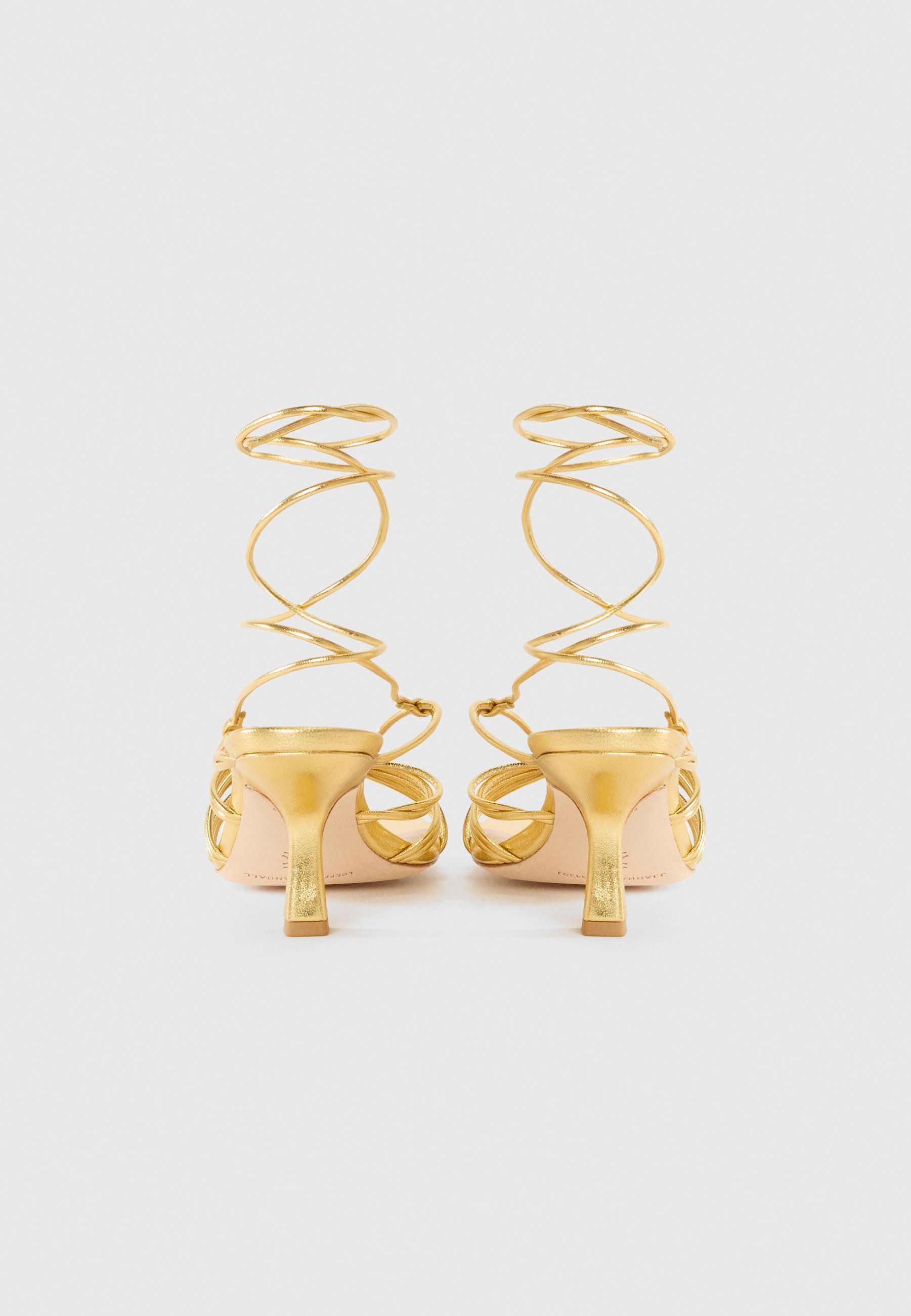 Sandálias de salto alto Loeffler Randall VIVIENNE - douradas/coloridas