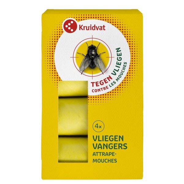 Kruidvat mušu ķērāji<br>4 gabali