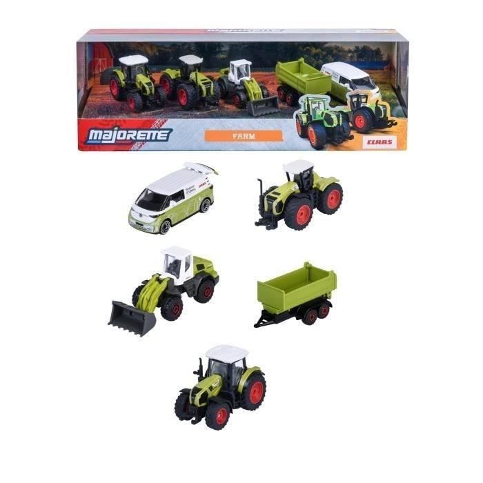 MAJORETTE - Majo Farm Class 5 Pcs Giftpack - Ages 3+