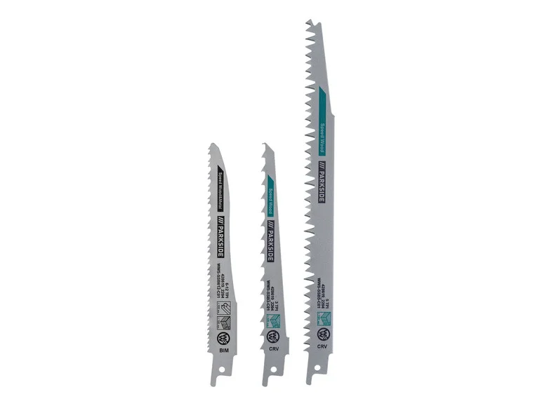 Conjunto de 3 lâminas de sabre PARKSIDE®