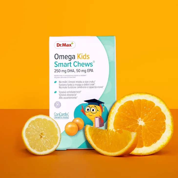 Dr. Max Dr. Max Omega Kids Bonbons à mâcher 30 Gelées