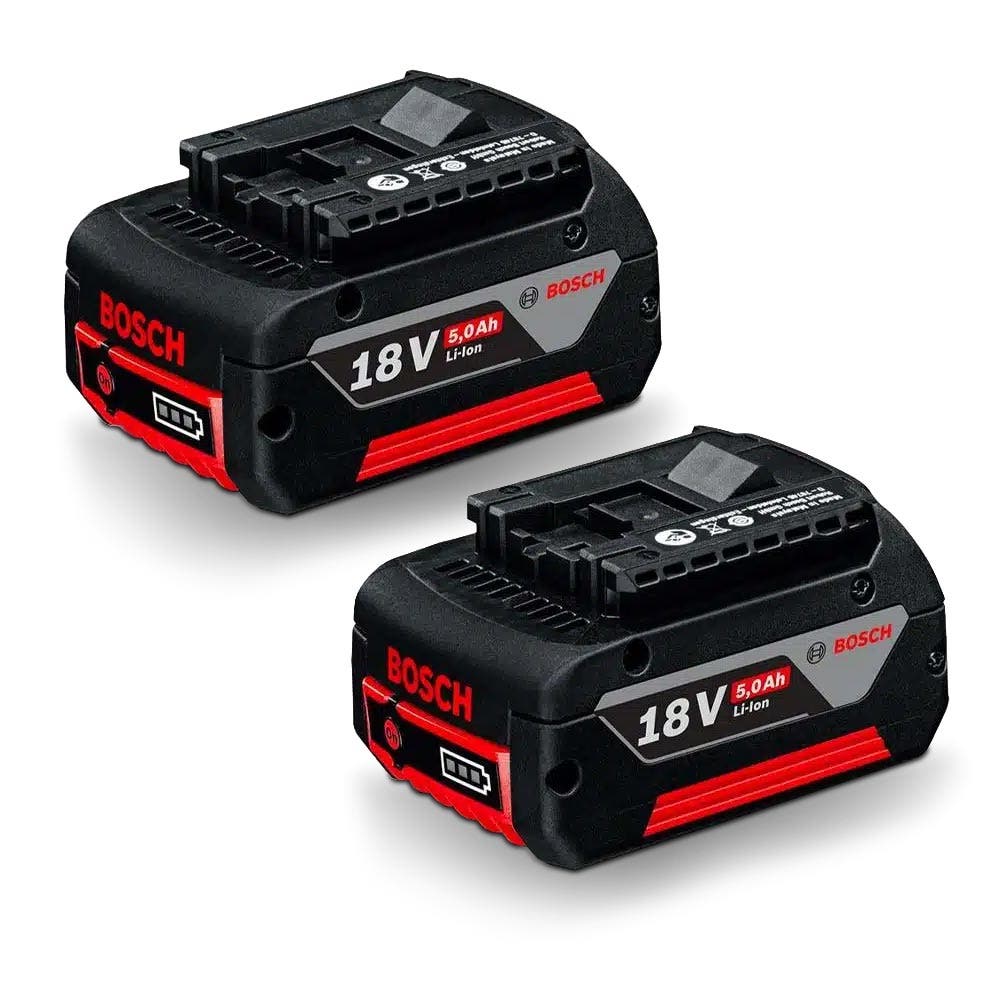 BOSCH 18V 2 x 5,0Ah Lithium-Ionen-Akkupack 0615990M5J