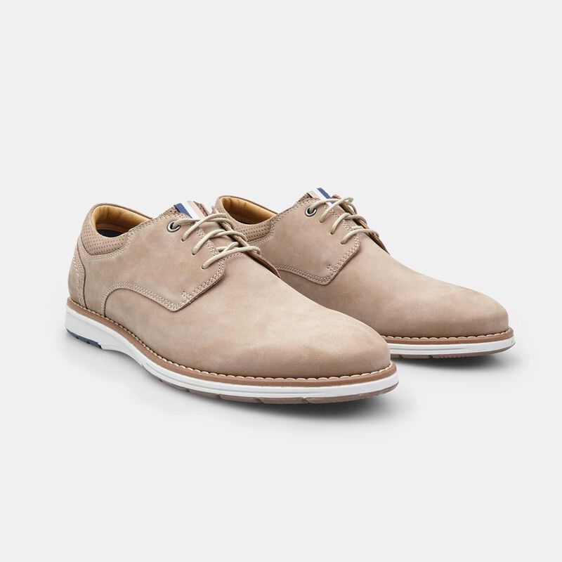 BATA Męskie buty sznurowane z nubuku